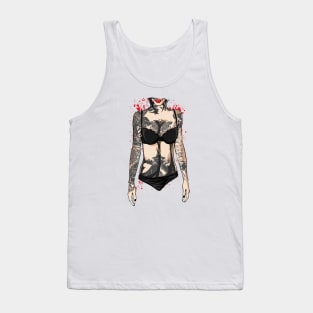 BAD GIRL WITH TATTOO Tank Top